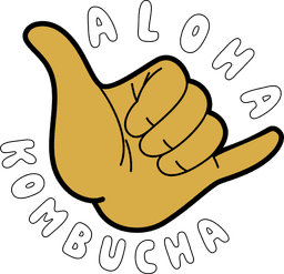 Aloha Kombucha Lilikoi Blueberry logo
